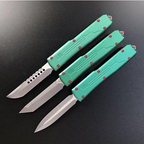 HOT DEALS MT Tactical knife UT Bounty Hunter knives D2 blade fixed knife Aviation Aluminum handle Pocket knife Fruit knife