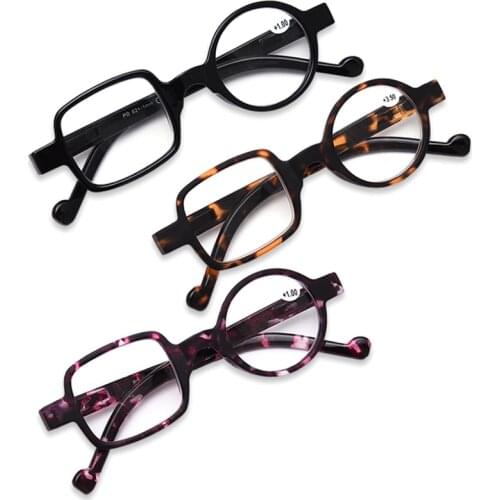 Square and Round Reading Glasses Men Women Retro Small Frame Readers Presbyopia 150 250 350 dropshiping wholesale