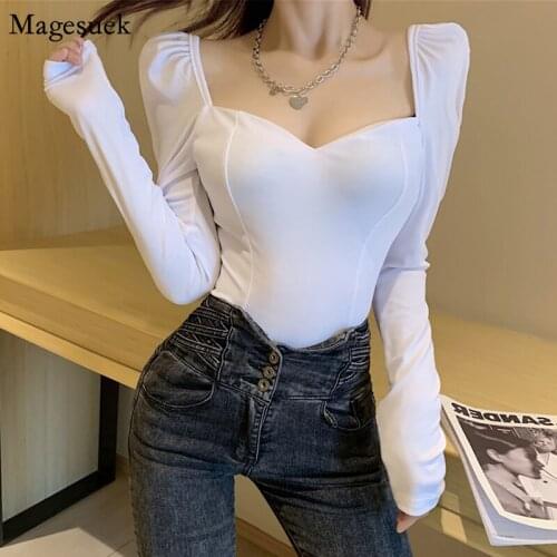 Magesuek Black And White Blouses