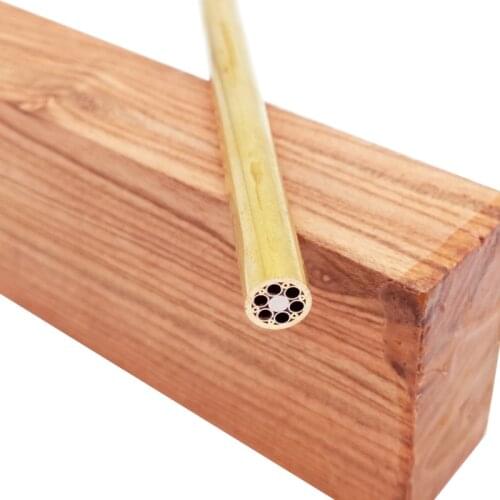 Mosaics Pin Complex pattern Diy knife Handle screw rivets (0.39" x 3.9" ) brass and stainless steel Tube