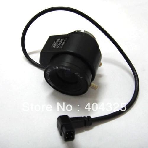 3.5-8MM CS IRIS Auto Varifocal Zoom CCTV Lens F1.4 manual Lris Camera Lense for 1/3" &1/4" CCD