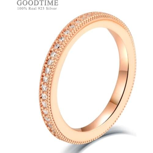 Luxury Engagement Ring 925 Sterling Silver Ring Zircon Bride Rings For Wedding Party Jewelry Accessories Gift For Women