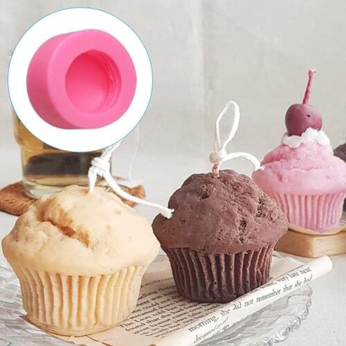 Kitchen Dessert Mold Portable Lightweight Healthy DIY Candle Mold Dessert Macaron Muffin Cake Mould Home Cake Mold