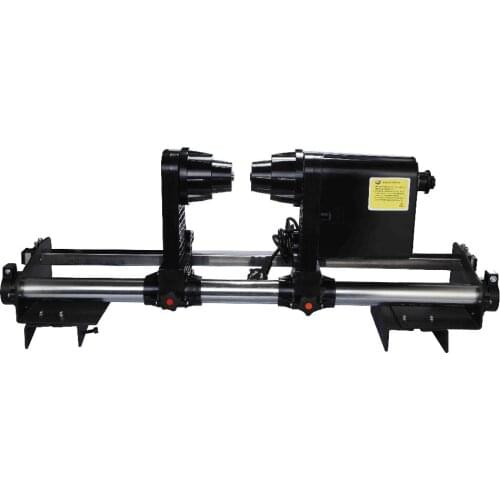 Take up reel system Mutoh printer Paper Collector receiver for Mutoh VJ1604 VJ1618 etc series printer with single motor