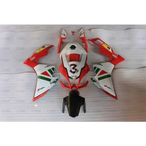 RS4 RS125 2012 - 2015 Plastic Fairings RS4 RS125 2015 Abs Fairing for Aprilia RS4 125 2014 White Red Motorcycle Fairing