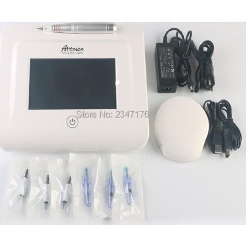 Touch Screen 2 In 1 Artmex V11 digital semi permanent makeup machine eyebrow tattoo machine with micro needle Tattoo Device