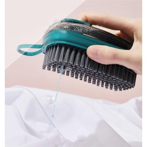 Liquid Laundry Brush Household Plastic Clothes Shoe Cleaning Board Brush Multifunctional Soft Brush Cleaning Tool
