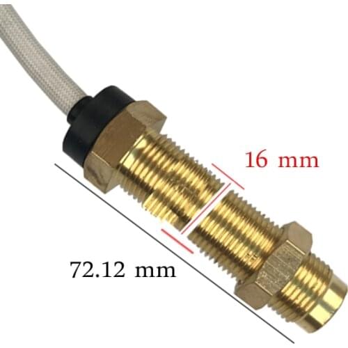 Tachometer Gauge Instrument Sensor with M18*1.5 / M16*1.5 Sensor fit for Car Boat