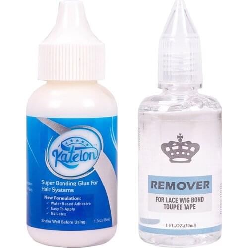 Lace Wig Glue Waterproof Lace Wig Bonding Glue Lace Wig Glue Hair Bonding Glue Wig Glue Set For Tape Toupee Lace Frontal System