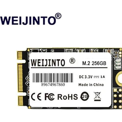 WEIJINTO m.2 SSD 2242 128GB 256gb 512gb 120GB 240GB 1TB HDD 2242mm NGFF SSD 360GB M2 Hard Drive for laptop