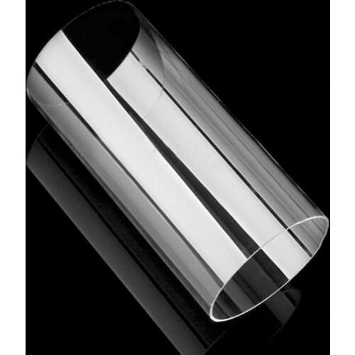 1pcs 200mm long Transparent glass Aquarium Fish Tank Clear Glass Pipe Industry Tubes100mm outer diameter 95mm inner
