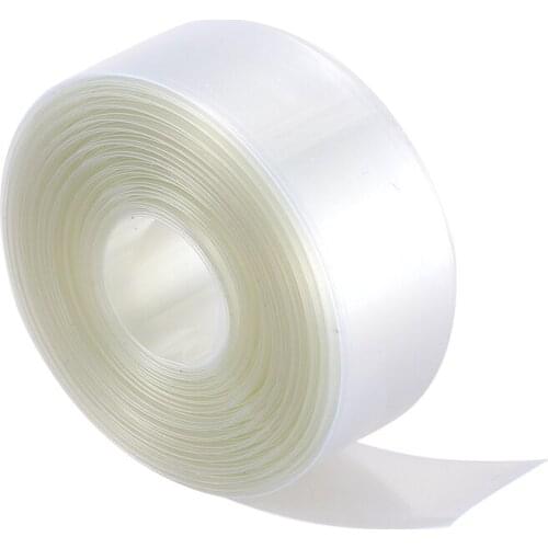 10Meters 2m Width PVC Heat Shrink Wrap Tube Clear for 1 x AA Battery