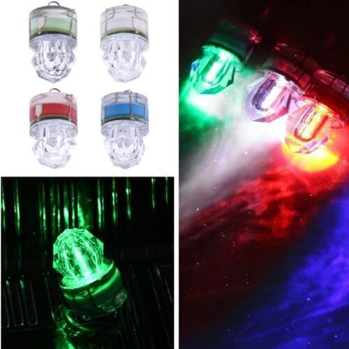 15x Mini ABS LED Waterproof Fishing Bait Light Squid Fishing Lures Bait Deep Drop Underwater Fish Lure Lamp Lights Lamp