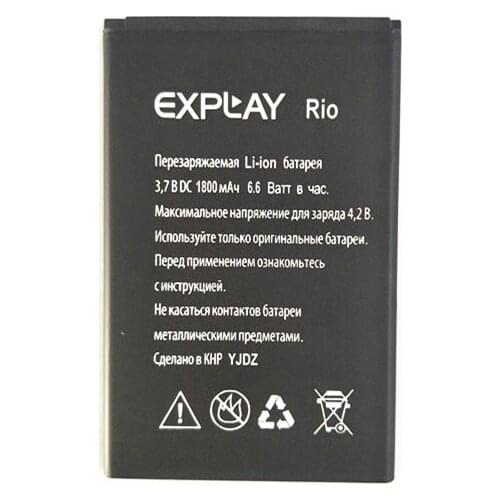 B-TAIHENG 100% High Quality New 3.7V 1800mAh battery for Explay Rio Smart phone battery