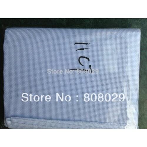 Free shipment High quality 1meter*1.5meter 11ct aida about cross stitch set . 100% cotton -white aida