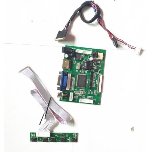 For LTN156AT02-C01/C04/C07/C10/D01/D02/D03/D04/D09 LVDS WLED 1366*768 HDMI-Compatible+VGA+2AV 40-Pin LCD screen control board