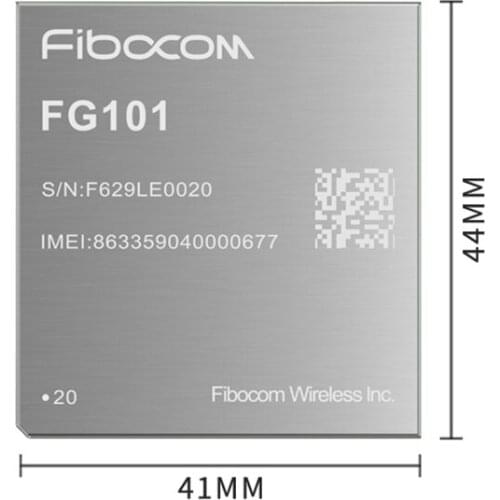 FG101-NA-10-20/FG101-NA-00/FG101-EAU-10-20/FG101-EAU-00 Fibocom 4G LTE Cat12 LGA module for North America,Asia,Europe,AU,Africa