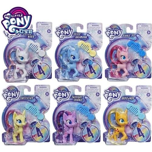 Hasbro My Little Pony Magic Bottle Basic Pony Twilight Sparkle Pinkie Pie Fluttershy Girl Toy