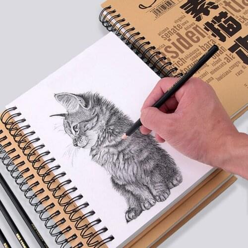 Art Supplies Sketch Book Student Hand-painted Picture Book 8k Paper Watercolor Paper Sketchbook Painting Book Thickening 160g