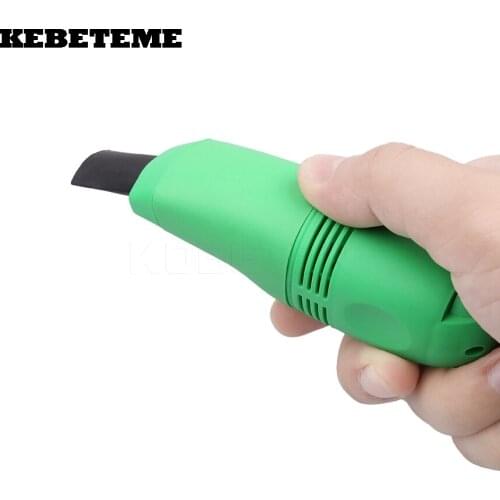 KEBETEME 1pc USB Mini Vacuum Keyboard Cleaner Dust Machine For Computer Laptop PC wholesale
