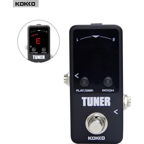 KOKKO FTN2 Mini Pedal Tuner LED Screen Guitar effect pedal