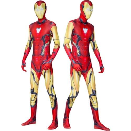 Halloween Iron Warrior Costume Adult Kids Super Heroes Clothing Spider Cosplay Jumpsuit Christma For Boy Girls Carnival Party