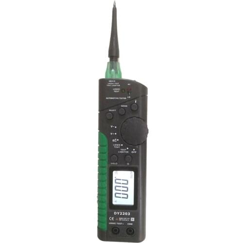 DY2203 Pen Type Digital Automotive Circuit Tester Multi-function Automotive Tester Multimeter Logic level test and Test Light