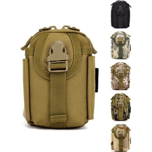 Mobile Phone Case Hunting Bag Molle Pouch Waist Bag Waterproof Nylon Multifunction EDC Tool Bag Small Bag