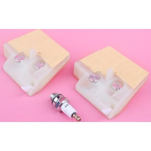 2pcs/lot Air Filter Cleaner Spark Plug Kit For STIHL 024 026 MS240 MS260 Engine 1121 120 1617