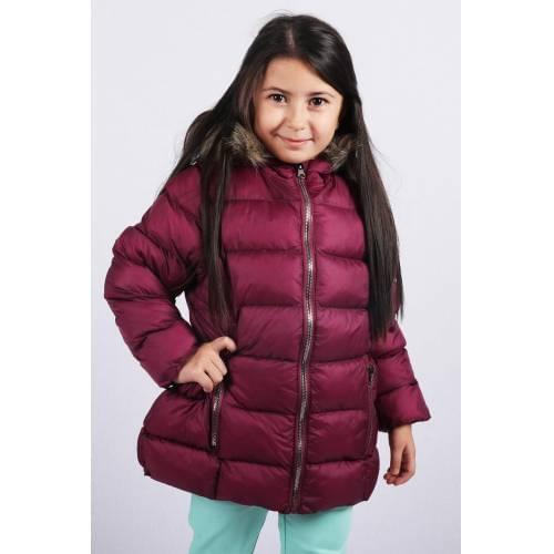 2020 Autumn Winter Hooded Kids Down Jackets Girls Candy Color Happy Kids Down Coat to year kabanla Girl Children Coat coat