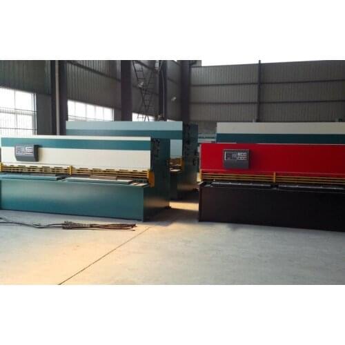 QC11-4*3200 hydraulic shearing machine guillotine shear cutting machinery