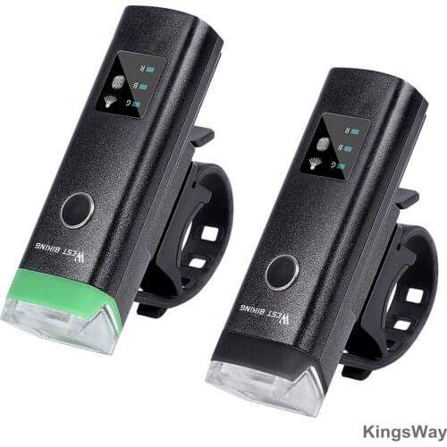 New Smart Induction Bicycle Front Light Set USB Rechargeable Bike Rear Light LED Headlight Bike Lamp Cycling FlashLight for Bike