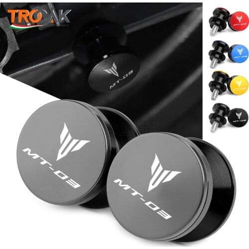 6MM For Yamaha MT-03 Motorcycle Accessories Swingarm Spools stand screws Slider For YAMAHA MT03 MT-03 mt03 2005-2021 2019 2020
