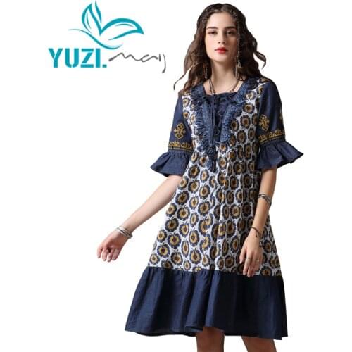 Yuzi.may Summer Dresses With Print