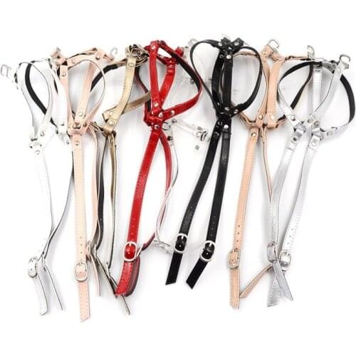 1Pair Women PU Leather Shoes Belt Creative Design Convenient Ankle Shoe Tie Lady Strap Lace Band for Holding Loose High Heels