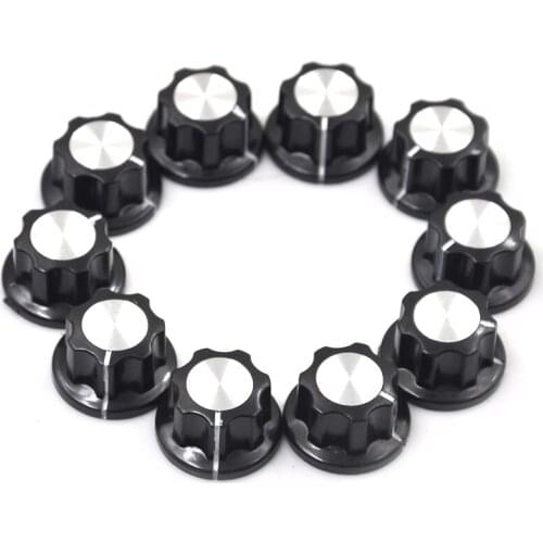10pcs Plastic Governor knob MF-A01 A01 Potentiometer Bakelite High Quality