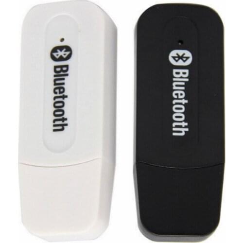 3.5mm Jack USB Car Bluetooth-compatible Adapter Receiver Wireless Bluetooth-compatible AUX Audio MP3 Music Player Handsfree Car