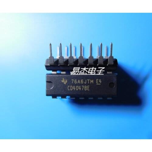 5 pçs/lote CD4047BE CD4047 DIP-14 Em Estoque
