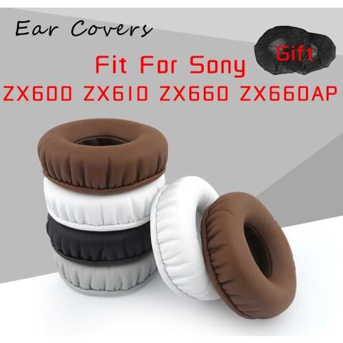Ear Covers Earpads For Sony ZX600 ZX610 ZX660 ZX660AP Headphone Replacement Ear pads