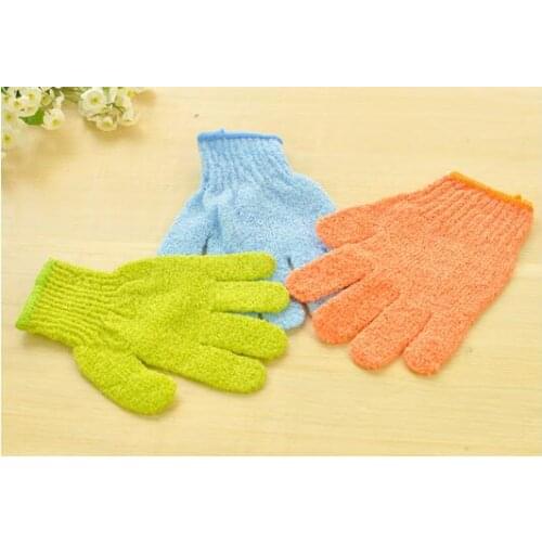 Free shipping scrub bath glove Five fingers Bath Gloves hammam scrub mitt magic glove exfoliating