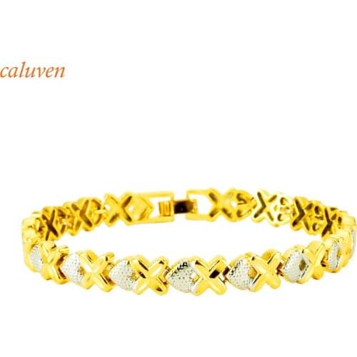 Heart bracelet jewelry women romantic White gold color Dubai/Ethiopian/African/Indian women gift jewelry Wholesale