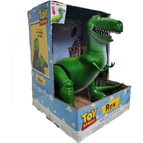 Takara Tomy Toy Story Sounding Rex Dragon Movable Deluxe Talking Buzz Lightyear Doll Action Figure Childrens Toys
