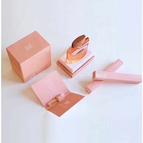 Factory custom lipstick gift box custom cosmetic packaging box essential oil box