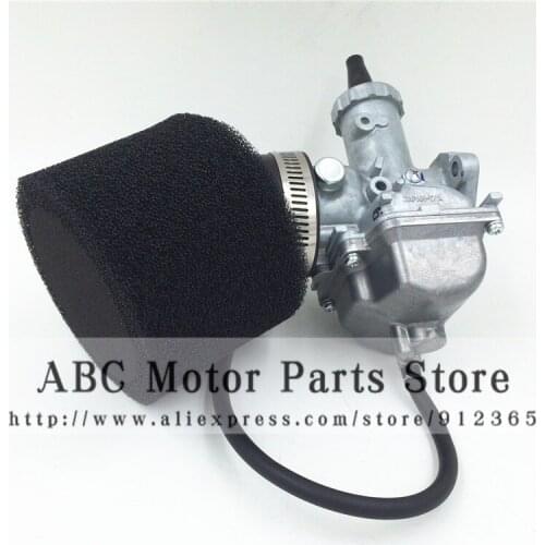VM26 Carb 30mm Carburetor 42mm Air Filter For 140cc 150cc 160cc Engine Pitster Pro SSR Thumpstar Pit Dirt Bike Motocross