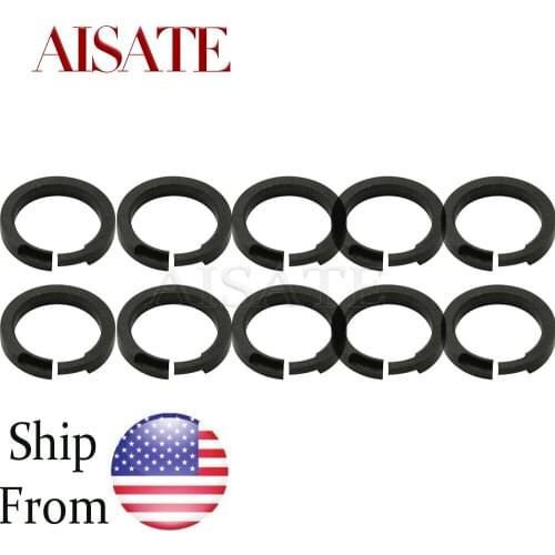 10pcs Air Compressor Kit Cylinder Piston Rings For Benz W211 W220 Audi A6 C5 C6 Q7 A8 VW Touarge Porsche XJ8 XJ6 E66 2203200104