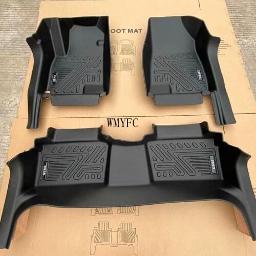3D Car Floor Mats Front & Rear for Changan CS35 Plus 2018 2019 2020 Waterproof TPE Foot Pad Carpet Car Accessories