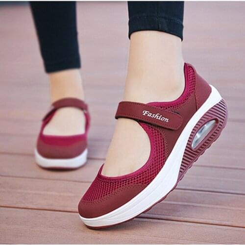 Women Sneakers Mesh Light Fashion Women Casual Shoes Breathble Women Vulcanized Shoes Casual Sneaker Plus Size 42 Walking Flat