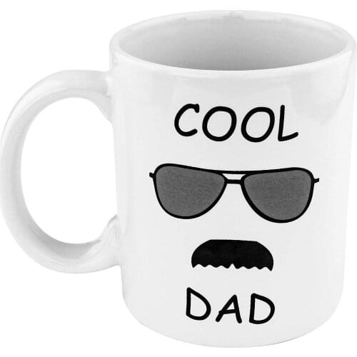 Cool Dad-11oz Mug, 11 ounce, White