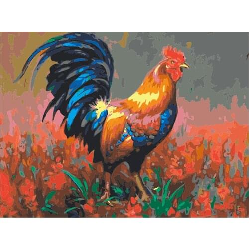 Vox True Night Sceney Diy Oil Painting Paint By Number Kit Painting For Adults Kids Arts Craft For Home Wall Decor 40x50cm