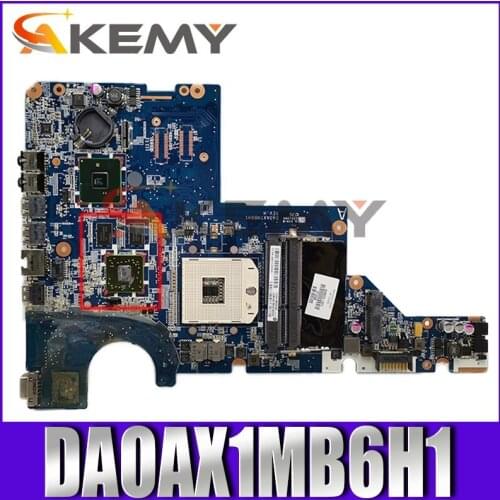 Laptop motherboard for HP CQ42 G42 G62 CQ62 Mainboard 595183-001 DAOAX1MB6H1